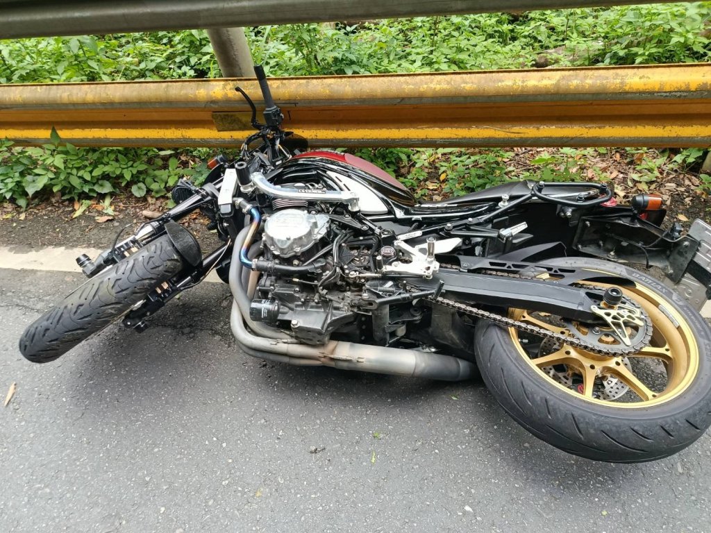 北宜死亡車禍！機車過彎打滑自摔　騎士傷重不治