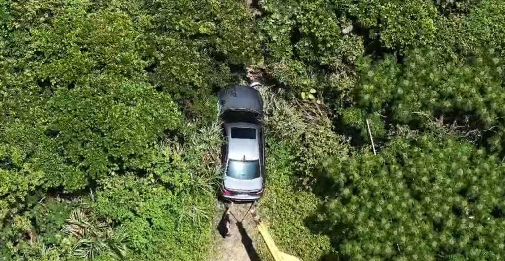 毒駕肇事！瑞芳自小客車衝樹林　駕駛稱「提神飲料加合法藥品」