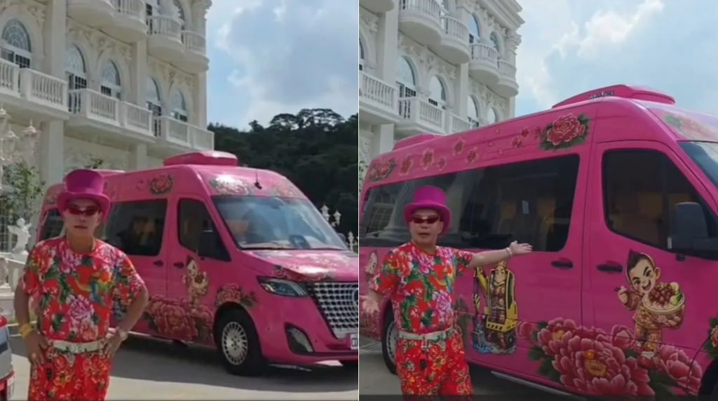 「吊車大王」64歲超狂生日禮！10人座賓士遭虧像禮儀車