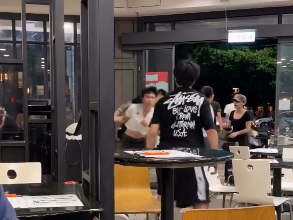 影／一中商圈深夜暴力衝突！債務糾紛狹路相逢「持球棒店內尻頭」　警逮6人到案