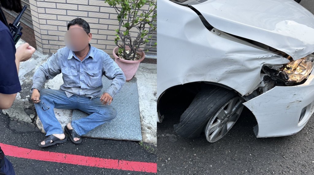 撞車後自認「沒事」溜走　高雄男車半路拋錨遭警攔　安眠藥驗陽性