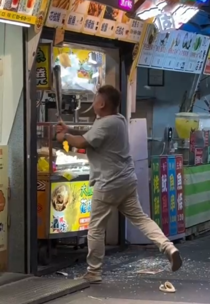 抓到了！花蓮東大門夜市砸攤落網　疑因擺攤糾紛引發
