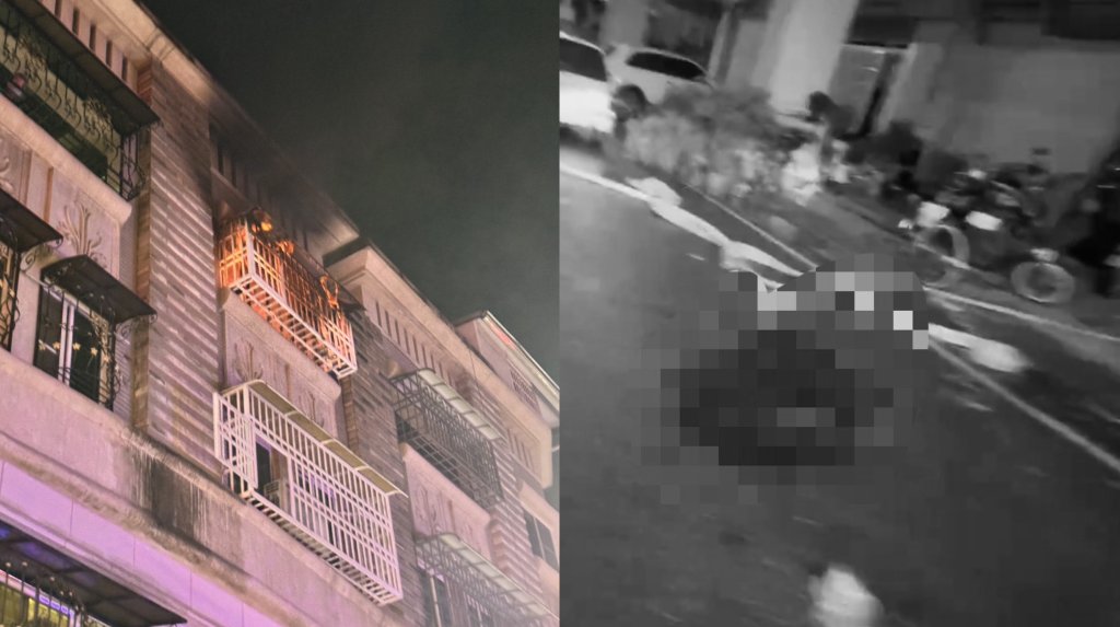 快訊／高雄惡火！1人「跳3樓逃生死亡」、另18歲男搶救中