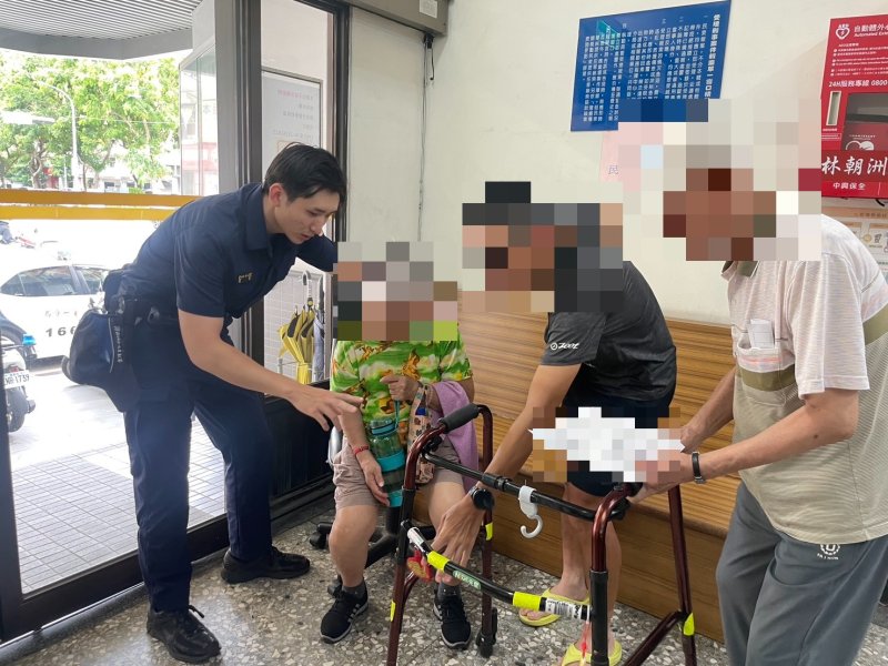 8旬失智嬤清晨推助行器外出失聯　台中警地毯式搜尋2小時平安尋回