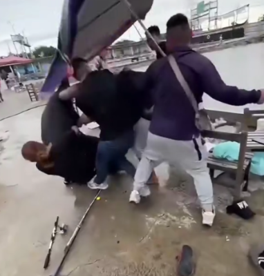  彰化伸港釣魚場大亂鬥！　男子罵女友引起在場女子不滿爆肢體衝突