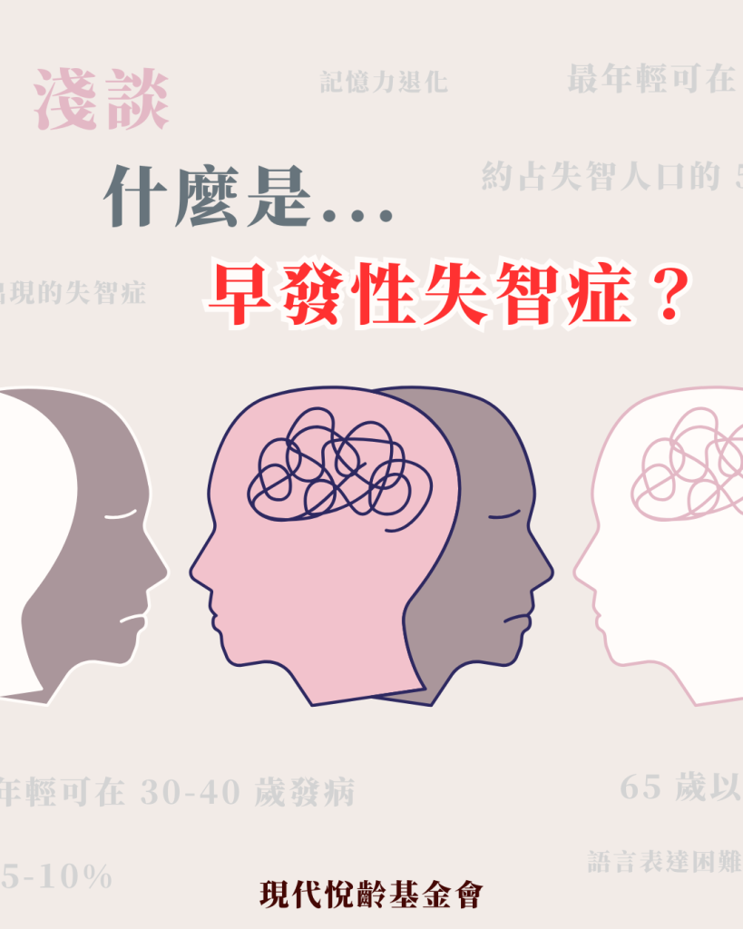 【健康宣導-什麼是早發性失智症？】