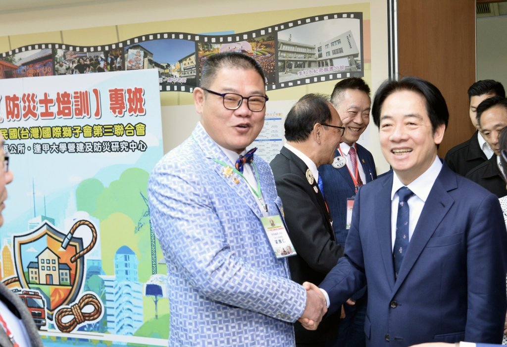 總統期盼中央地方及民間合作一起投入防災士培訓