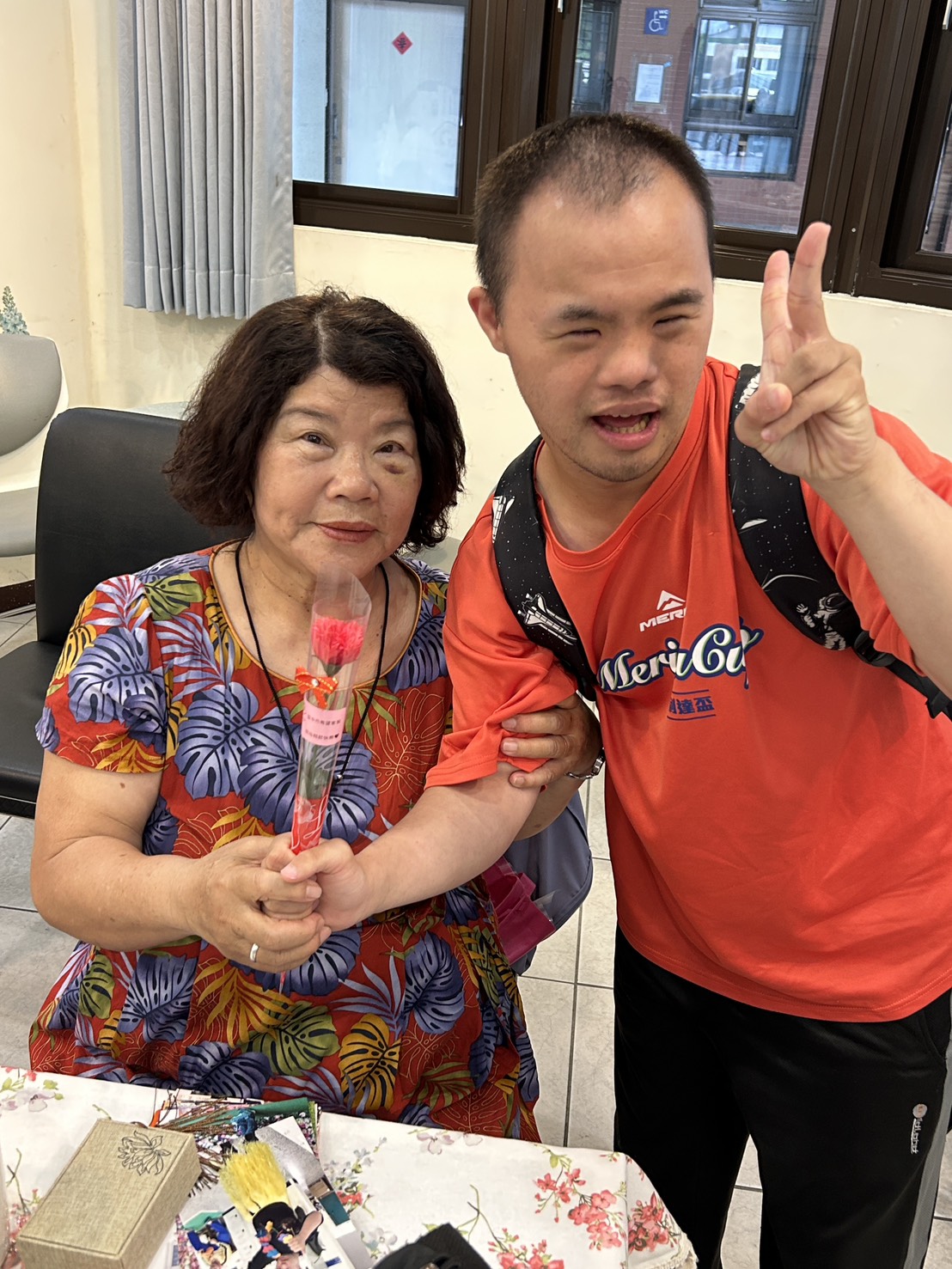 家園內的喘息咖啡空間