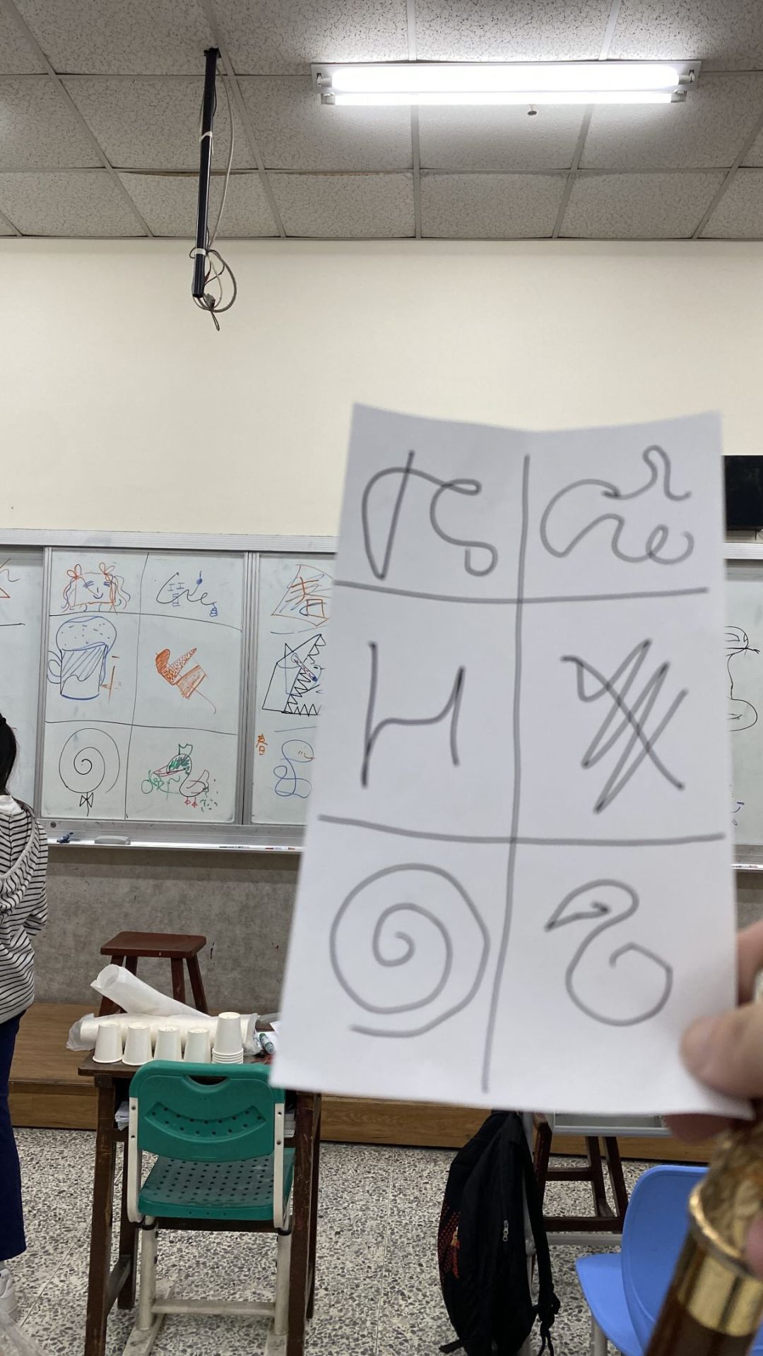 我沒在上課，我只是個來找你們玩的大孩子，這六堂課，也是我的一場自我療癒之旅。（圖／記者施睿皇攝）