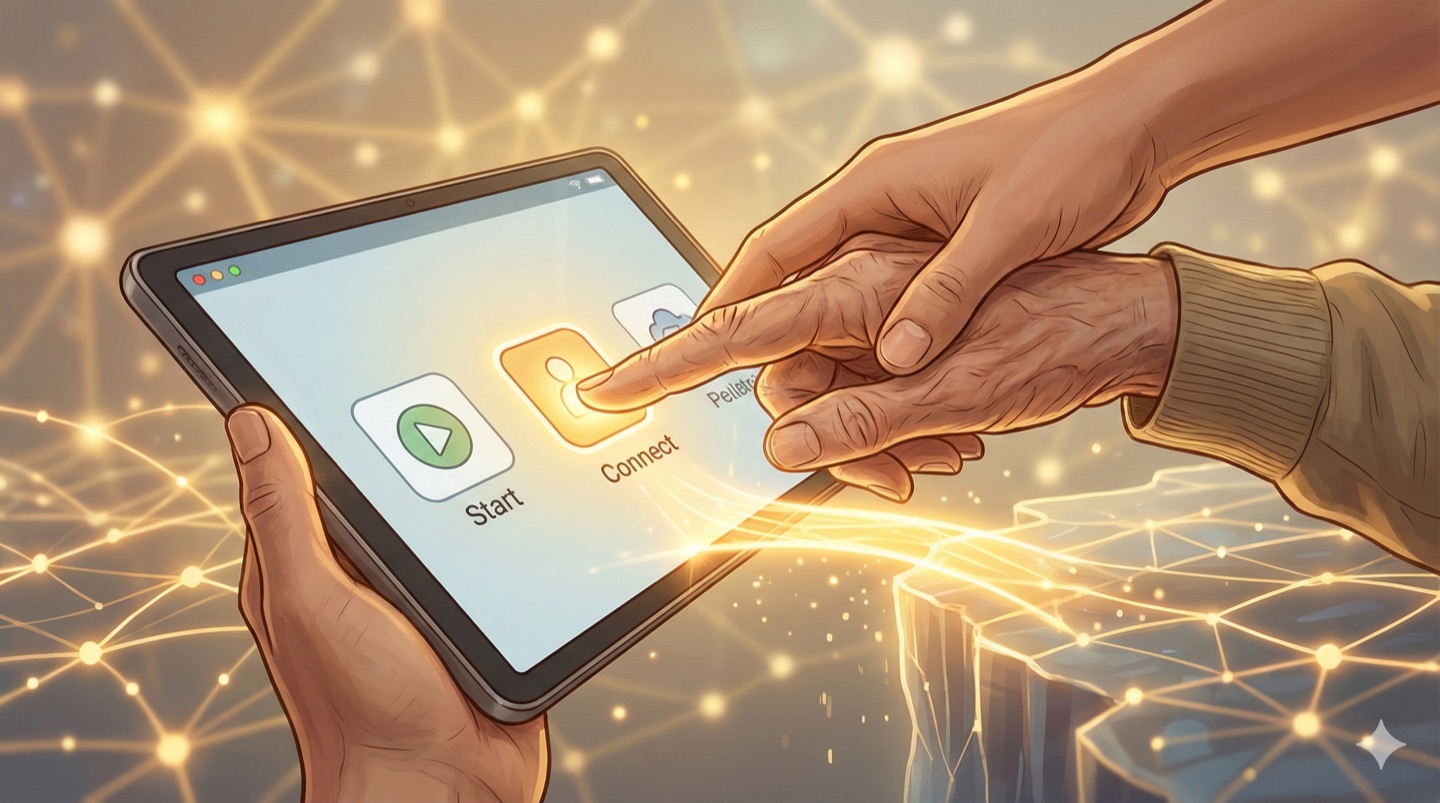 數位無障礙設計示意圖