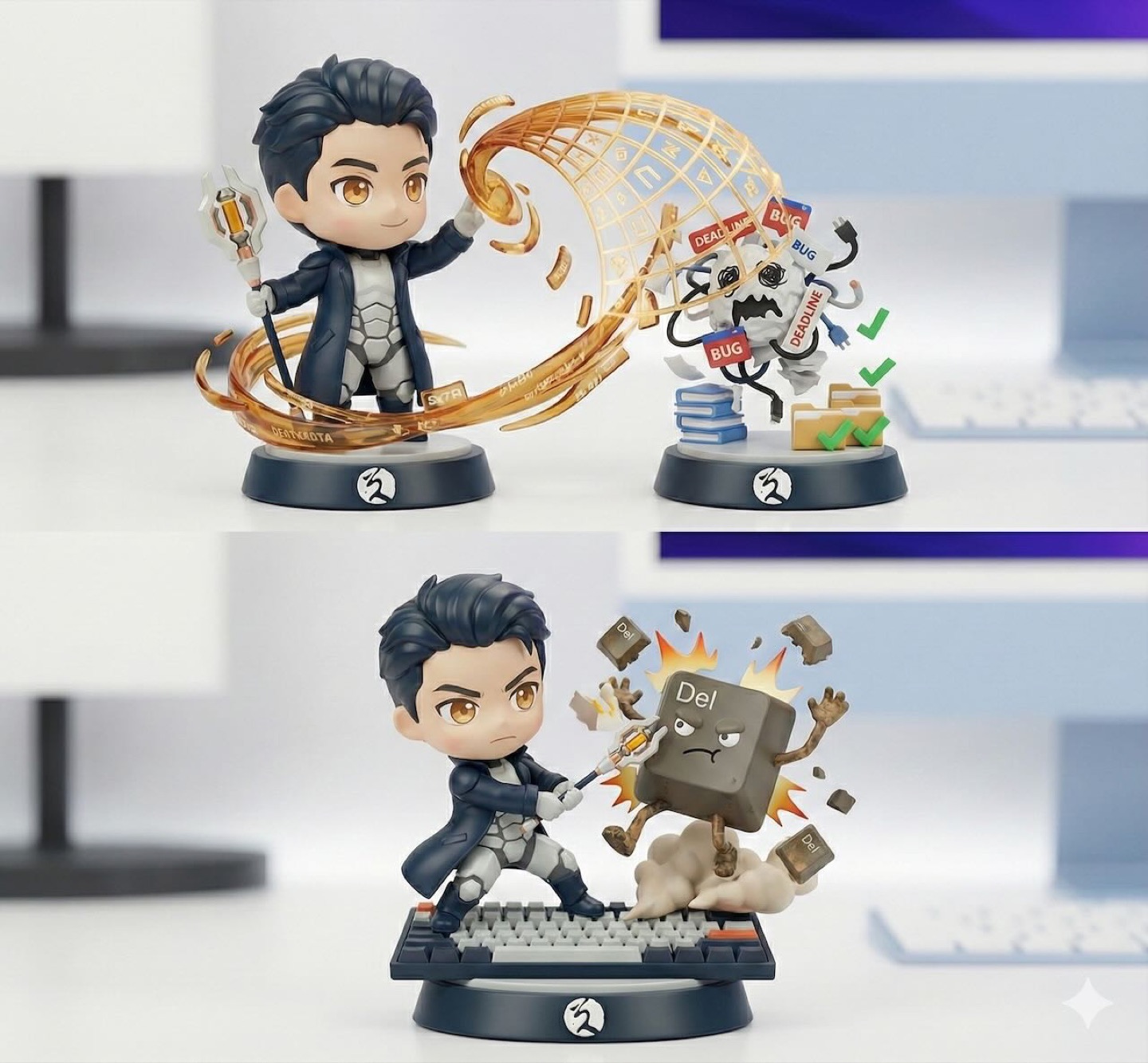 ▲ 靜以修身，睿以致遠：我們的 LOGO 隱含著「工具（殳）」的意象，象徵我們是連結資源的樞紐。（圖片來源：靜睿設計所）