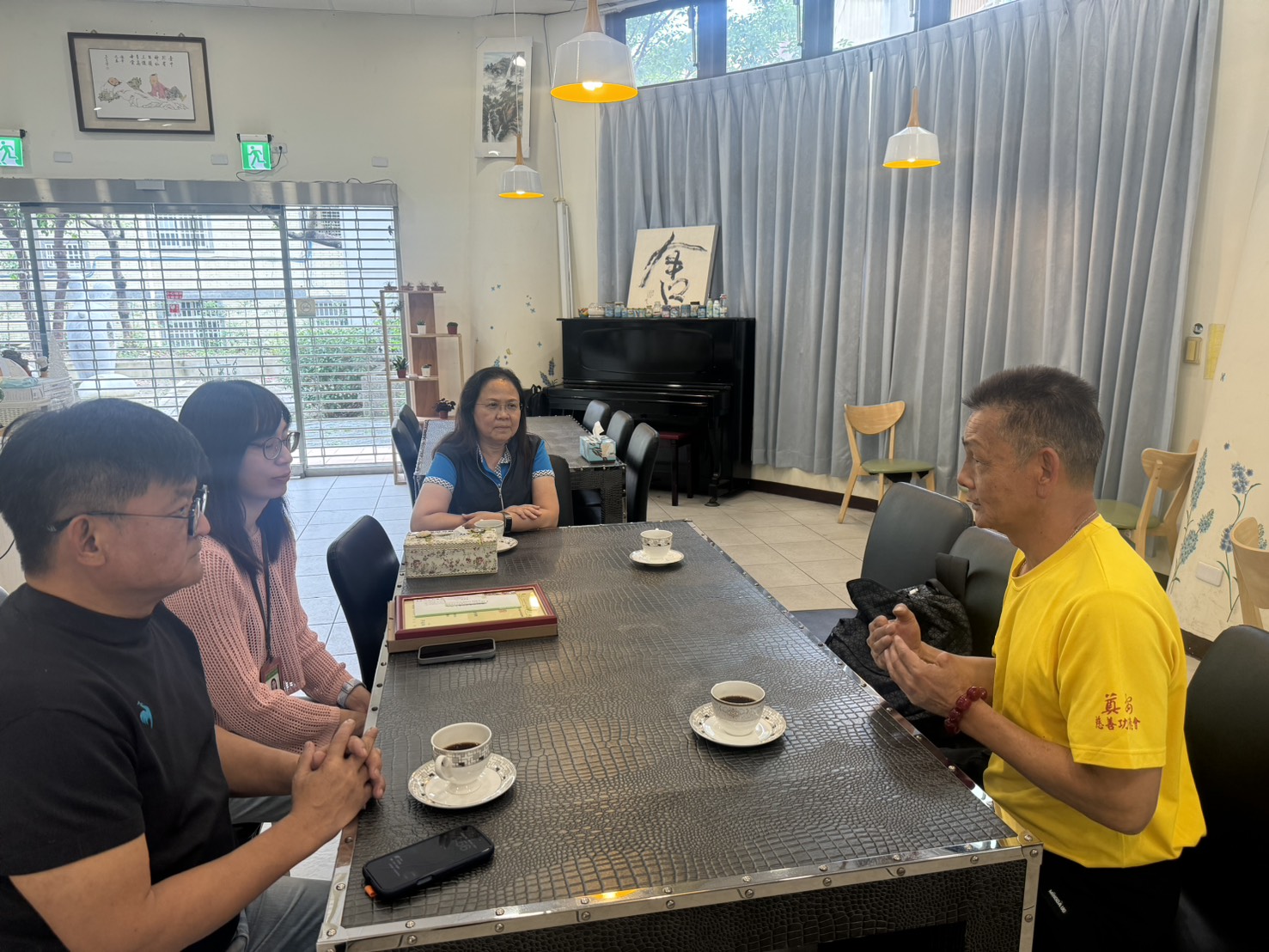 貴賓齊聚台中希望家園交流