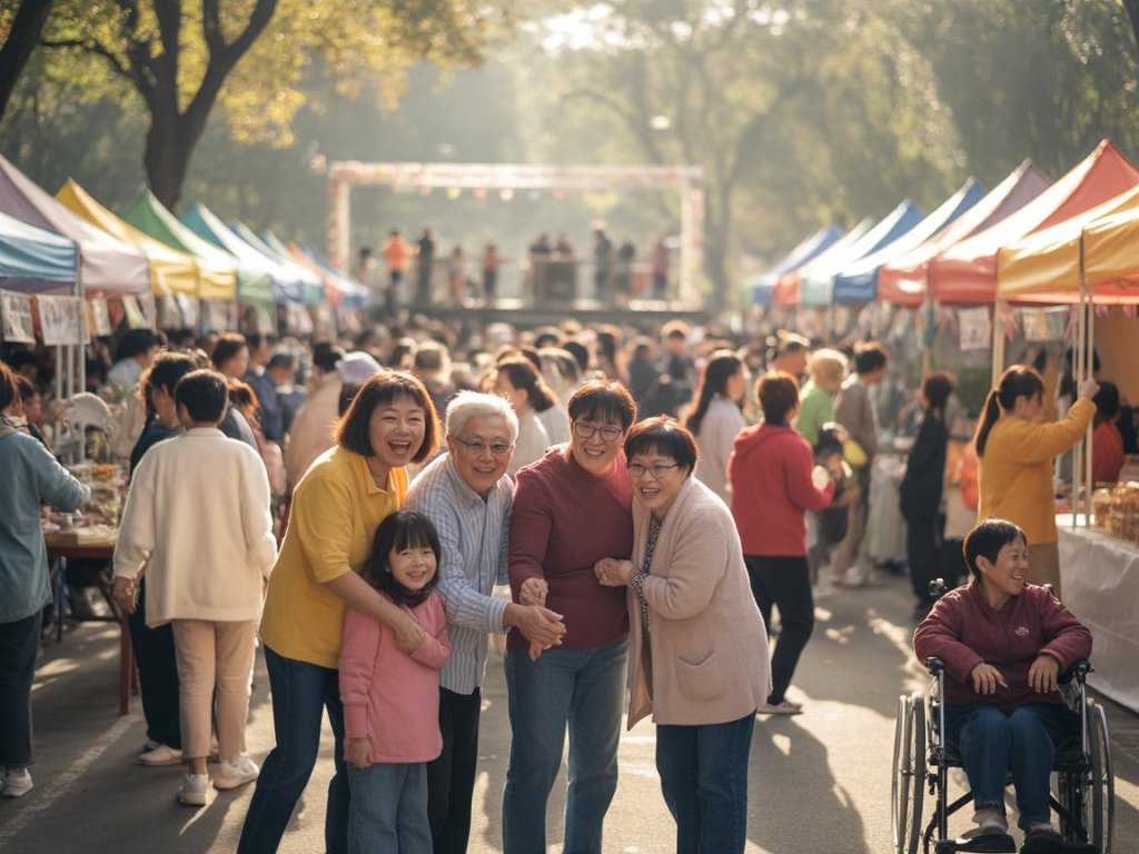 【攜手愛無限】社區關懷公益園遊會登場!台中500戶弱勢家庭感受愛的力量