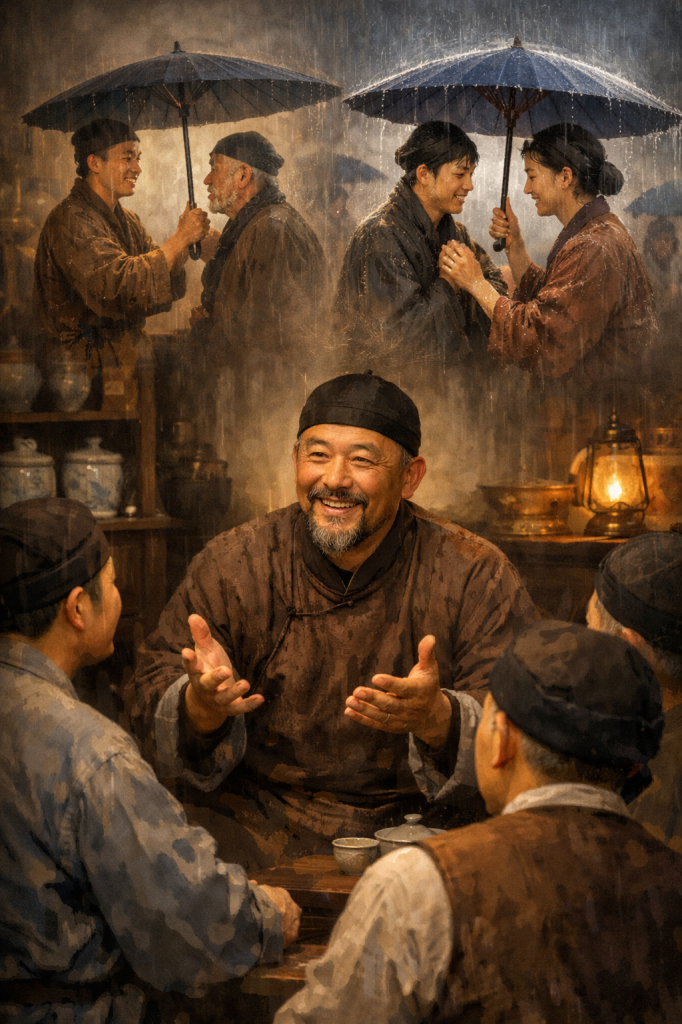 一把傘，撐起一輩子的信任——一次讓人重新理解「體貼」的真實故事