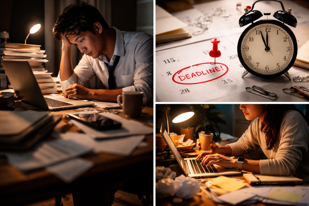 為什麼我們已經習慣，事情一定要拖到最後一刻才開始？