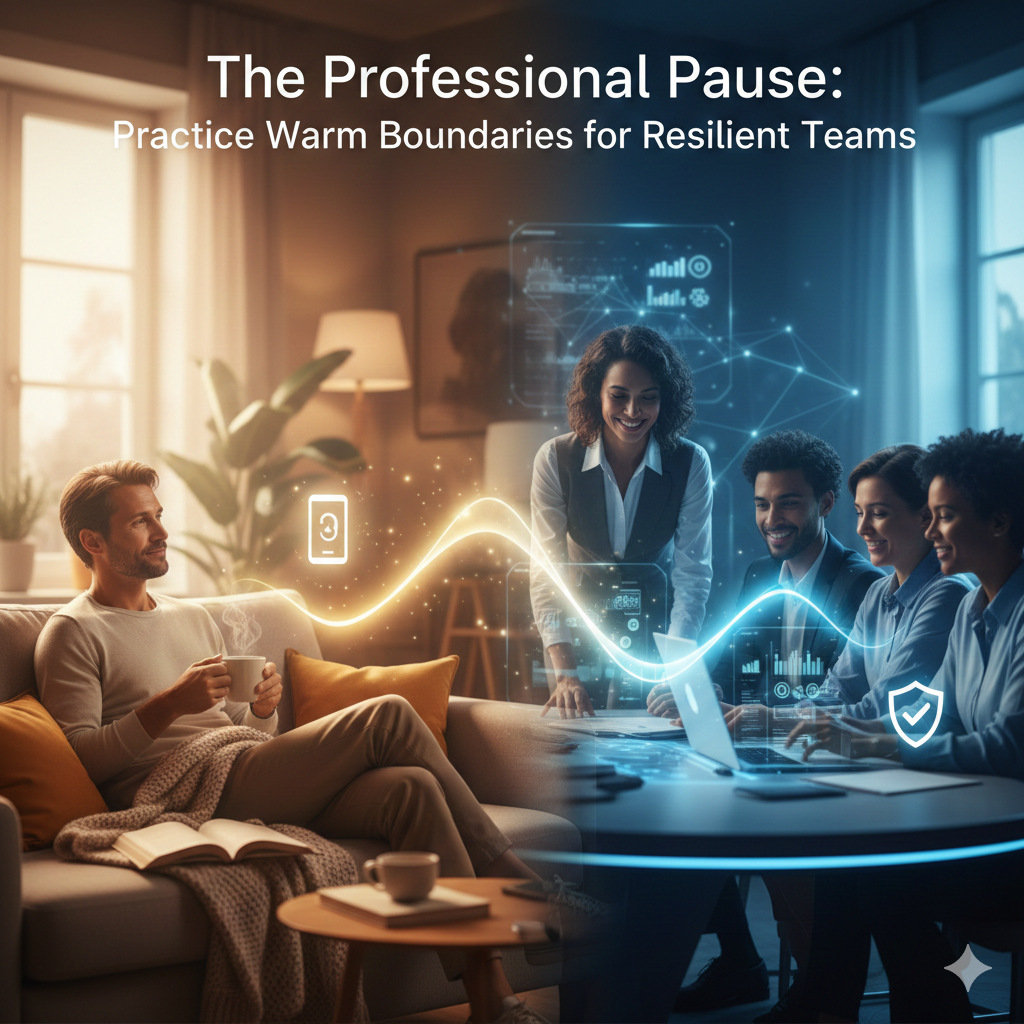 「斷聯的專業：練習有溫度的界線，讓團隊在尊重中更有韌性」