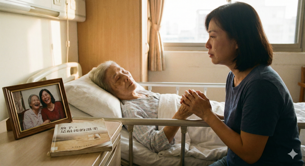 ​「我不怕沒錢，只怕放不下你」—— 長照機構裡的無聲吶喊，家屬需要的不是救濟，是一場名為「放手」的療癒