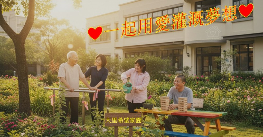 台中大里希望家園：用愛灌溉自立夢想，陪伴身障者找回「平凡日常」的勇氣
