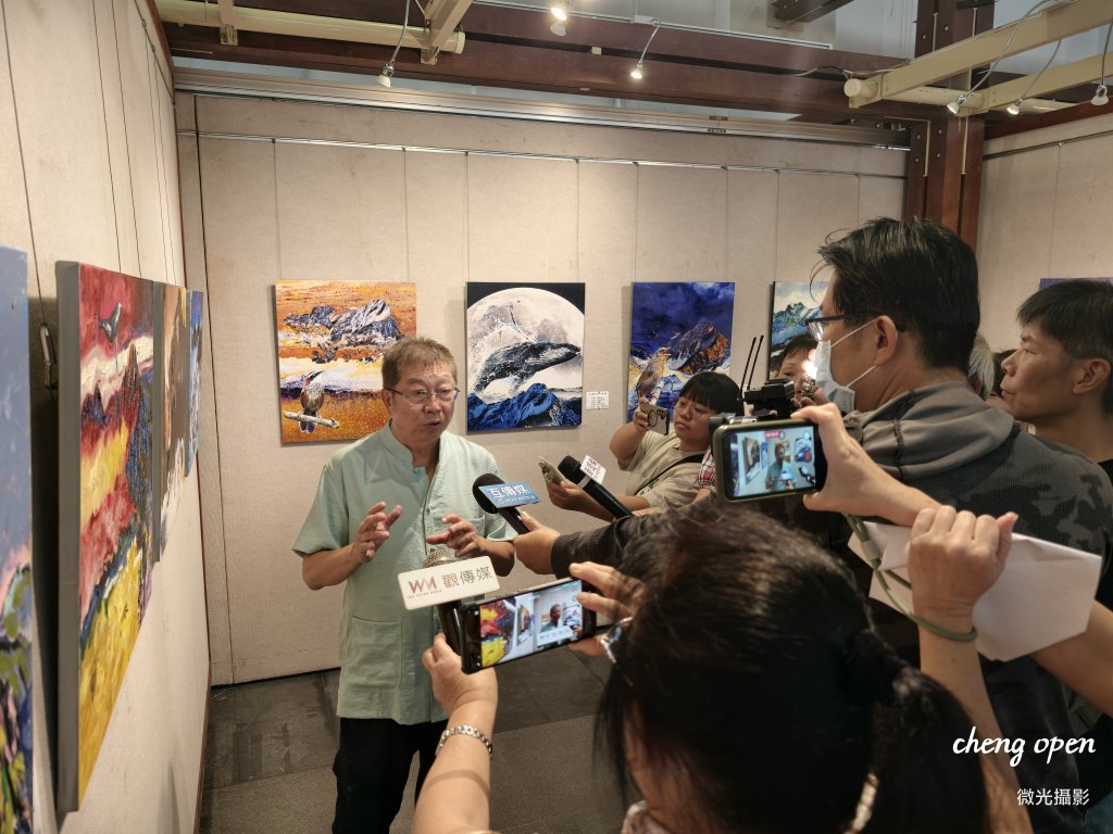 跨越理性的絢麗感性：建築師畫家羅榮源《玉山風華》個展 彰化藝術館驚艷登場