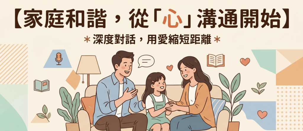 從伴侶到親子：拒絕成為「彼此消耗」的家人，台灣賦羽公益聯盟發起家庭賦能計畫