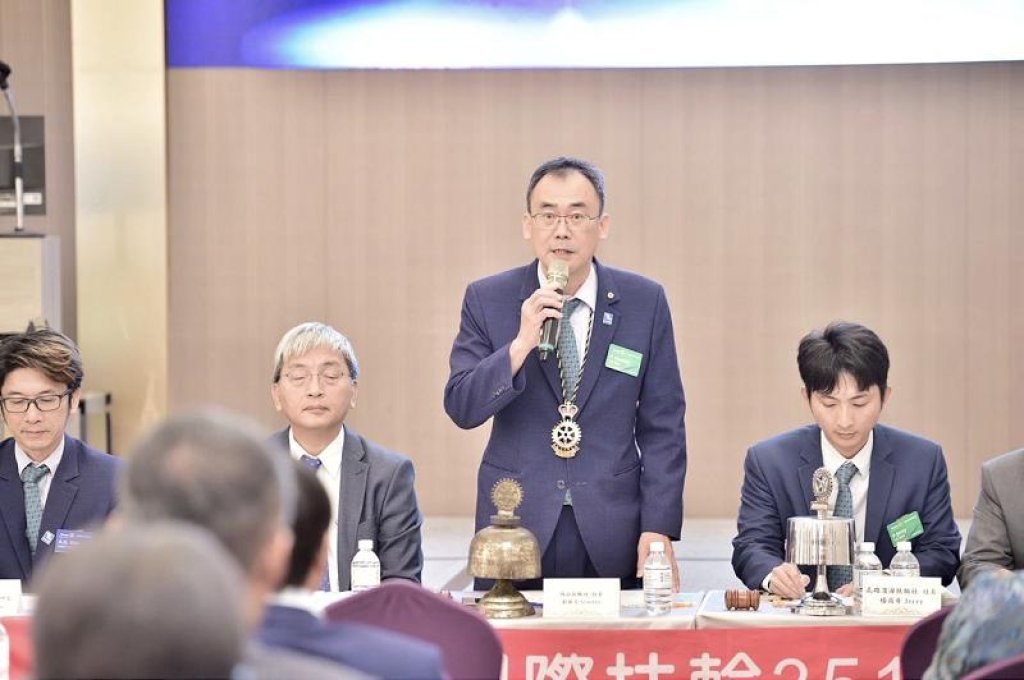 岡山扶輪社主辦第九分區聯合例會　高醫岡山醫院院長專題演講吸睛