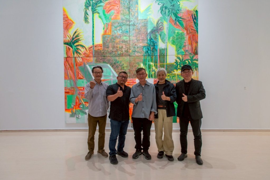 高美館新展《園區──2025張新丕個展》 感知南方熱帶的色彩呼吸