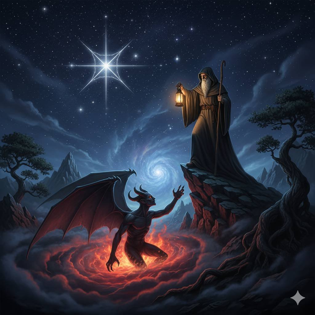 塔羅占卜故事： 當方向迷失時，靈魂正在轉向光的地方