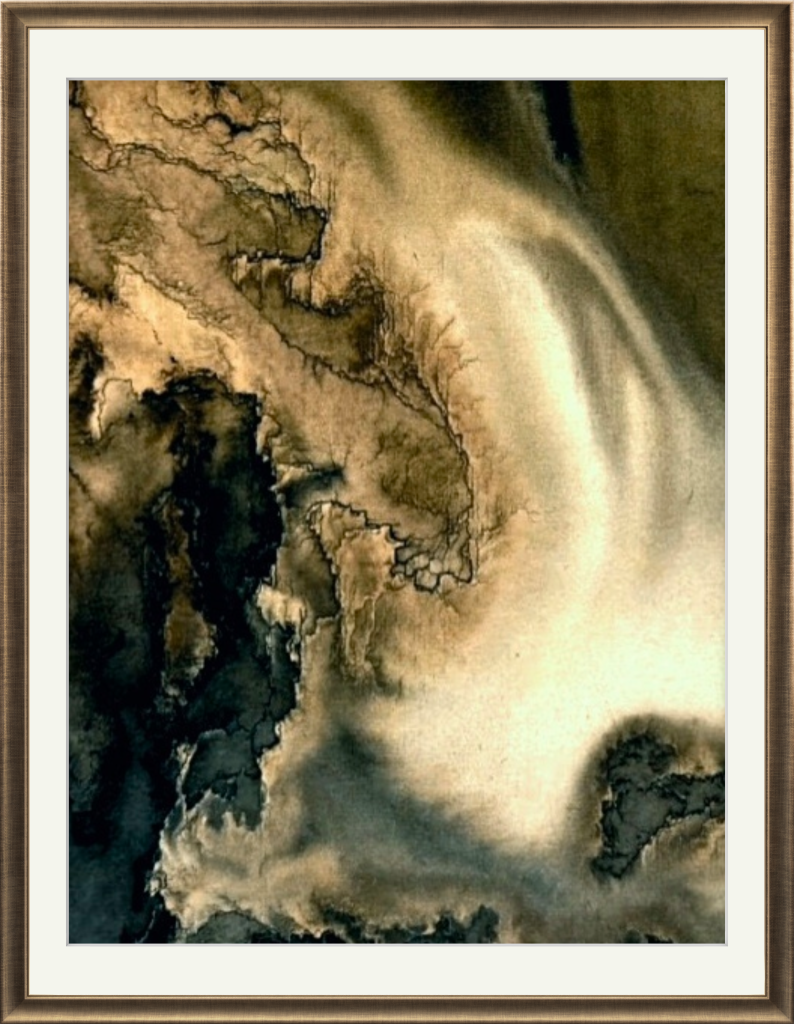 藝術重視美感  重視獨創  還要知音欣賞   茶墨畫家潘漢邦就是不一樣