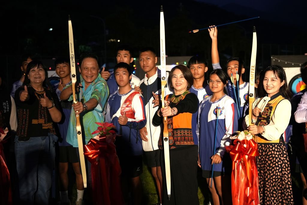 屏東來義高中射箭場啟用 迎接世界原住民族運動會