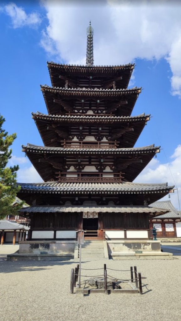 走進1300年時光軸線　法隆寺五重木塔見證日本佛教起源