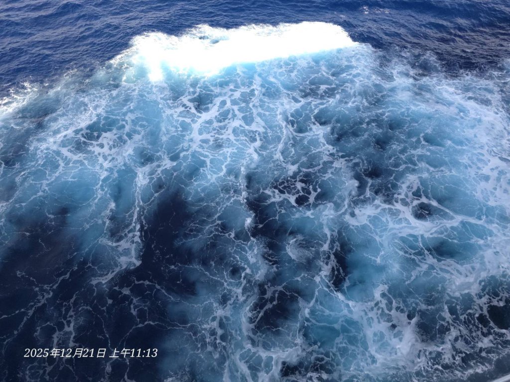 日本航向夏威夷  彭傳宗在郵輪上寫遊記  學習航海知識