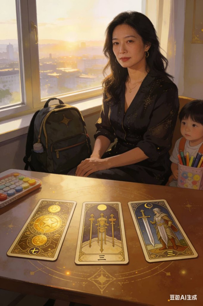 〈當母親重新走向世界： 金幣七、權杖三與寶劍騎士的職涯回歸訊息〉 — 女性回歸職場塔羅系列