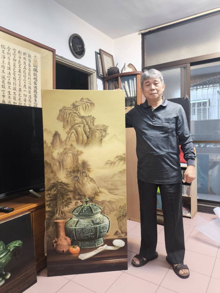 【藝壇捷報】睽違40年台灣畫家再獲殊榮！林惠修入選2025英國倫敦藝術雙年展