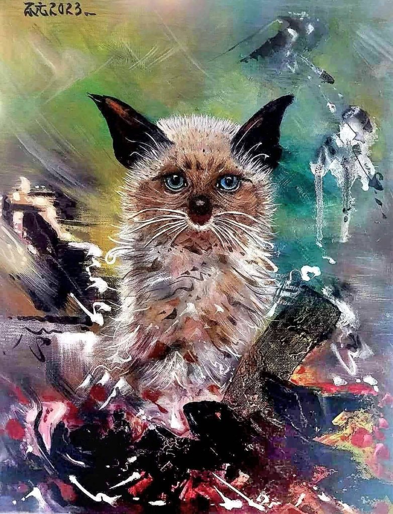 光影中的愛與溫暖 曾正元油畫《時光倒流吧！我的愛人！》感動人心