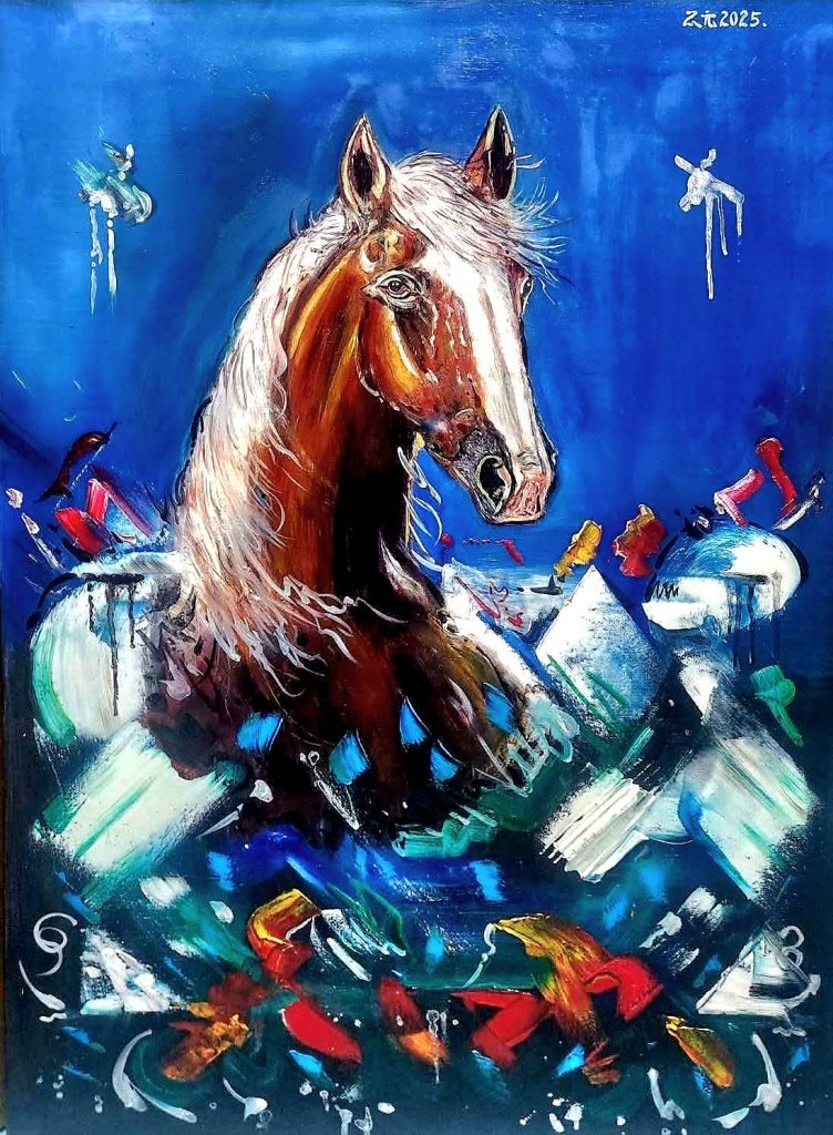 東方畢卡索新作曝光——後山魔術師曾正元色彩狂想再現