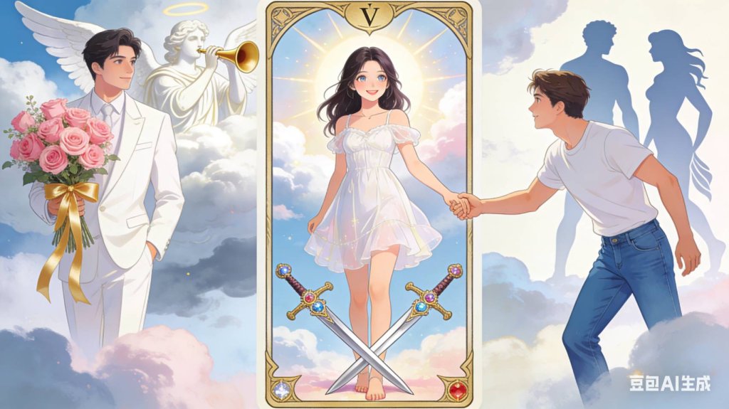 〈不是選誰，而是選擇成為誰〉 ——「審判、寶劍二、戀人」的二選一情感試煉