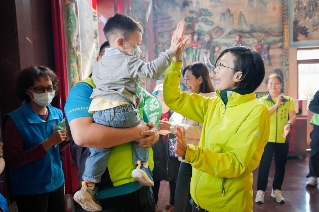 林岱樺提「一區一親子館」政見　盼打造敢生、能養的親子友善城市