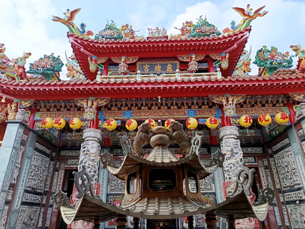 屏東番仔寮惠迪宮臘月初三犒賞兵將　各庄頭齊心敬拜凝聚庄頭情感