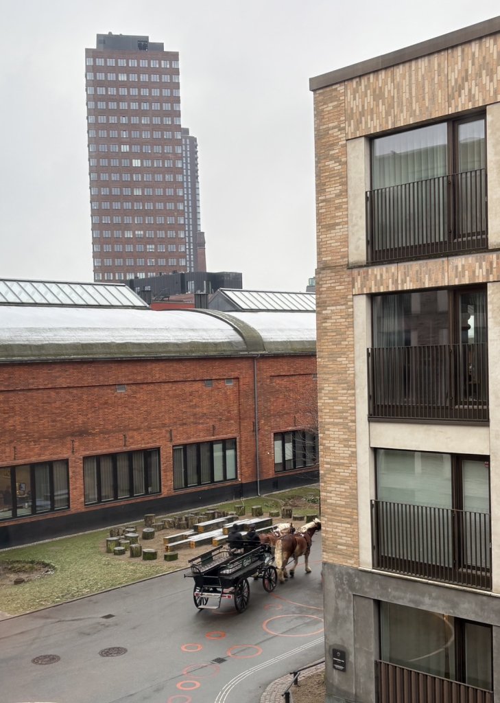 丹麥的啤酒馬車  街頭達達馬蹄走過