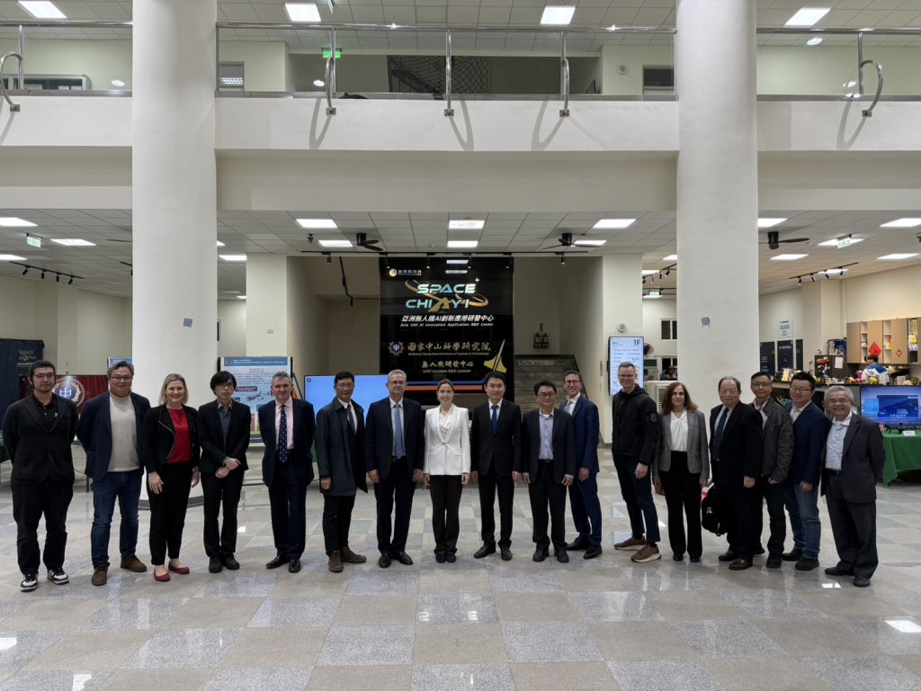 德國馬歇爾基金會跨大西洋訪問團 蒞臨嘉義縣亞洲無人機AI創新應用研發中心