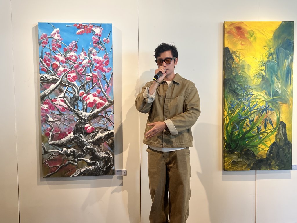 大馬新銳藝術家曾偉昌個人藝術特展《福．韻．流．光》登場