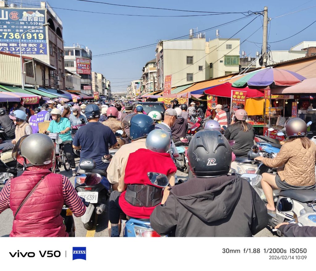 民代市場宣傳擋路  不是馬上發財是馬上塞車