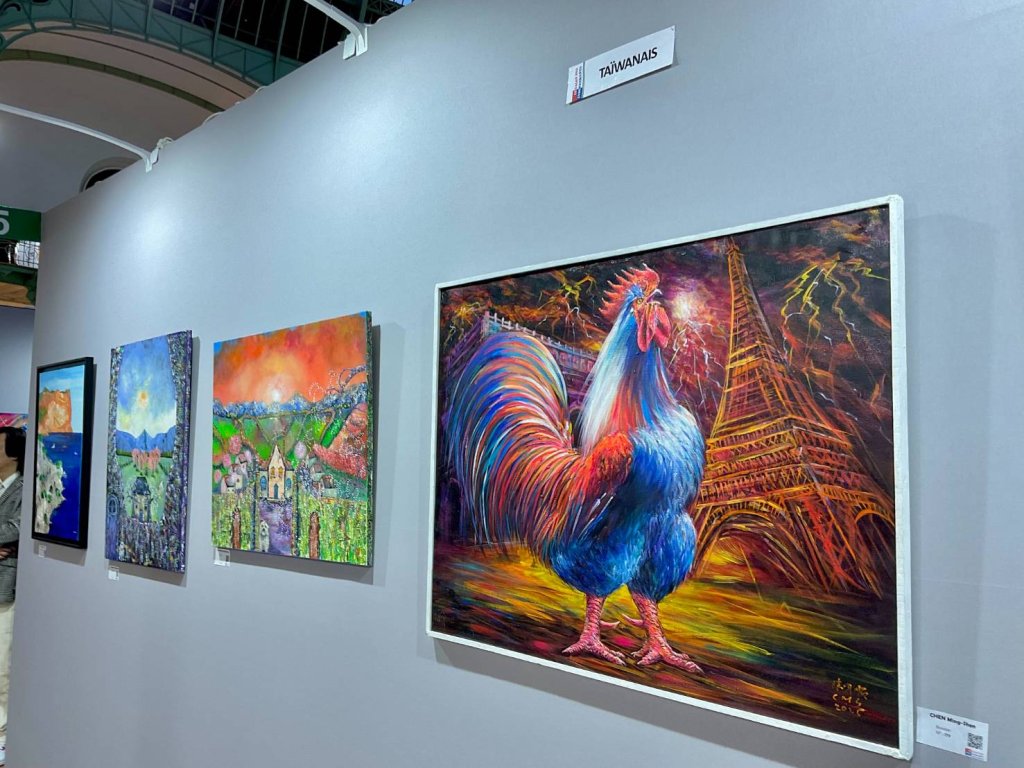 台灣藝術家陳明順、陳柏任雙雙入選2026法國皇宮大展 以易經哲學與家族情感跨越世界舞台