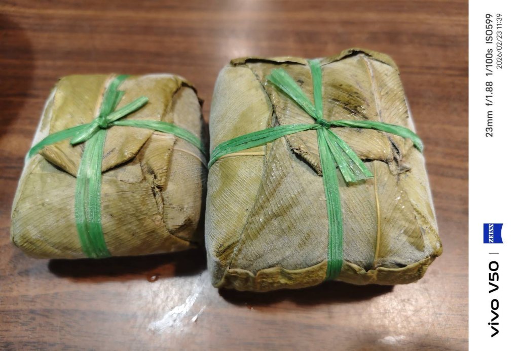 端午  華人傳統粽  越南春節   方型綠豆豬肉粽