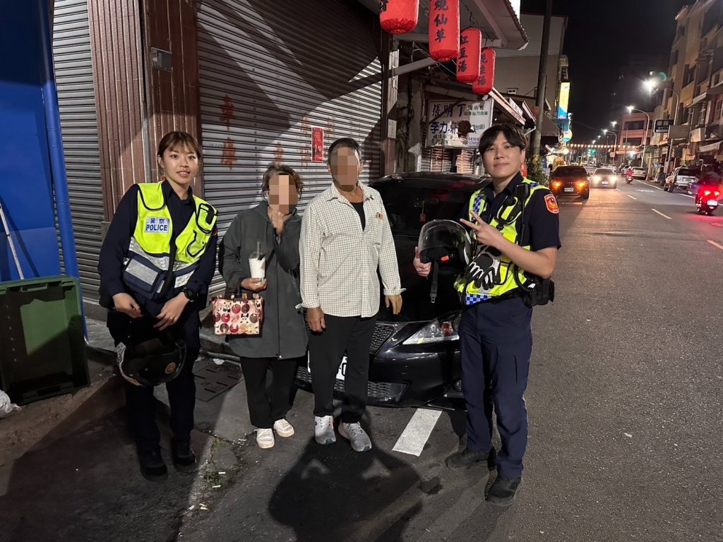 逛旗山老街太開心！夫妻忘了車停哪 警鷹眼巡街幫找回