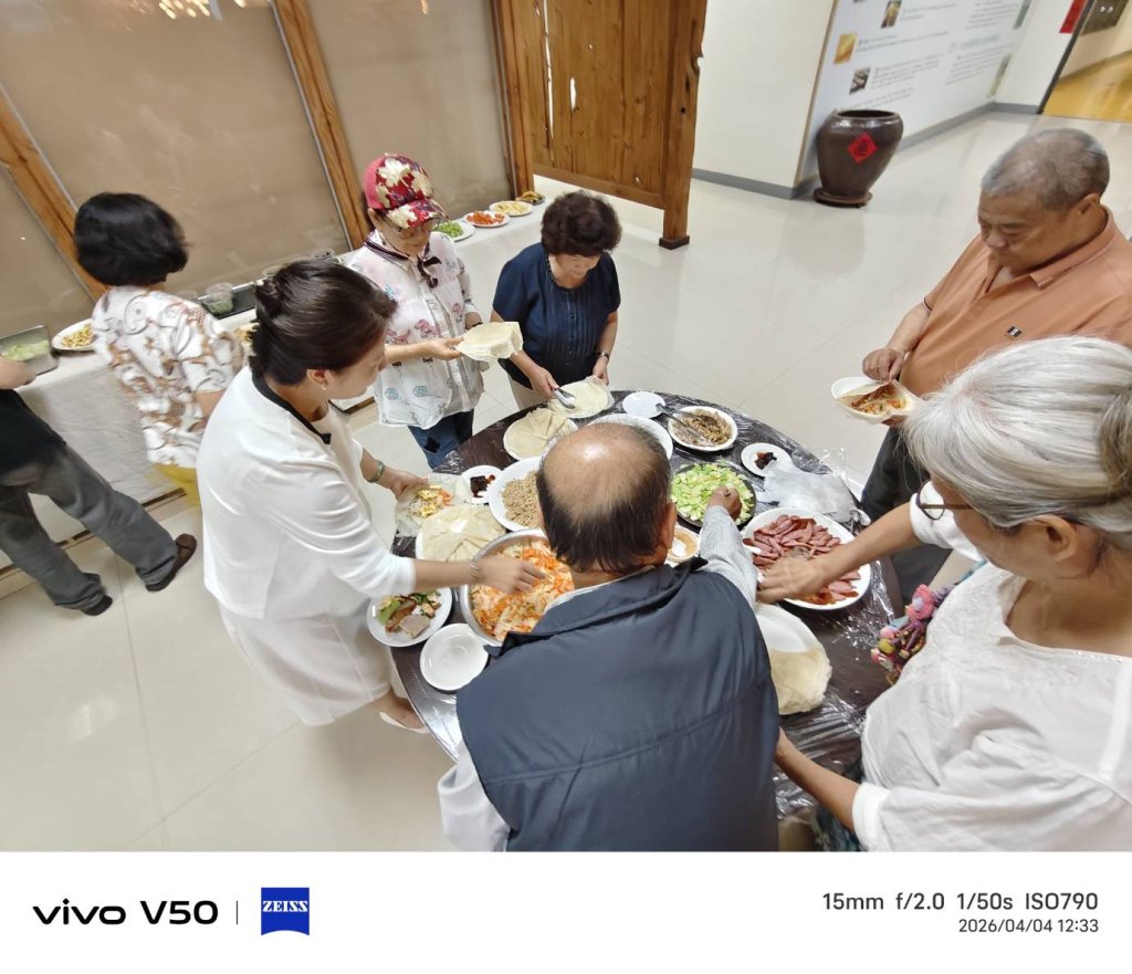 試飲酵素  動手包春捲  長治生物科技園區  萬寶祿假日常有餐會