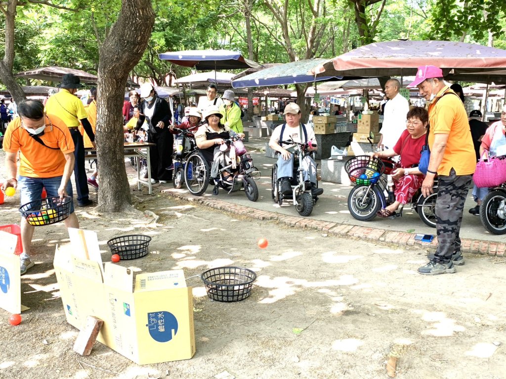 高雄市傷殘服務協會闖關烤肉歡慶協會45歲生日