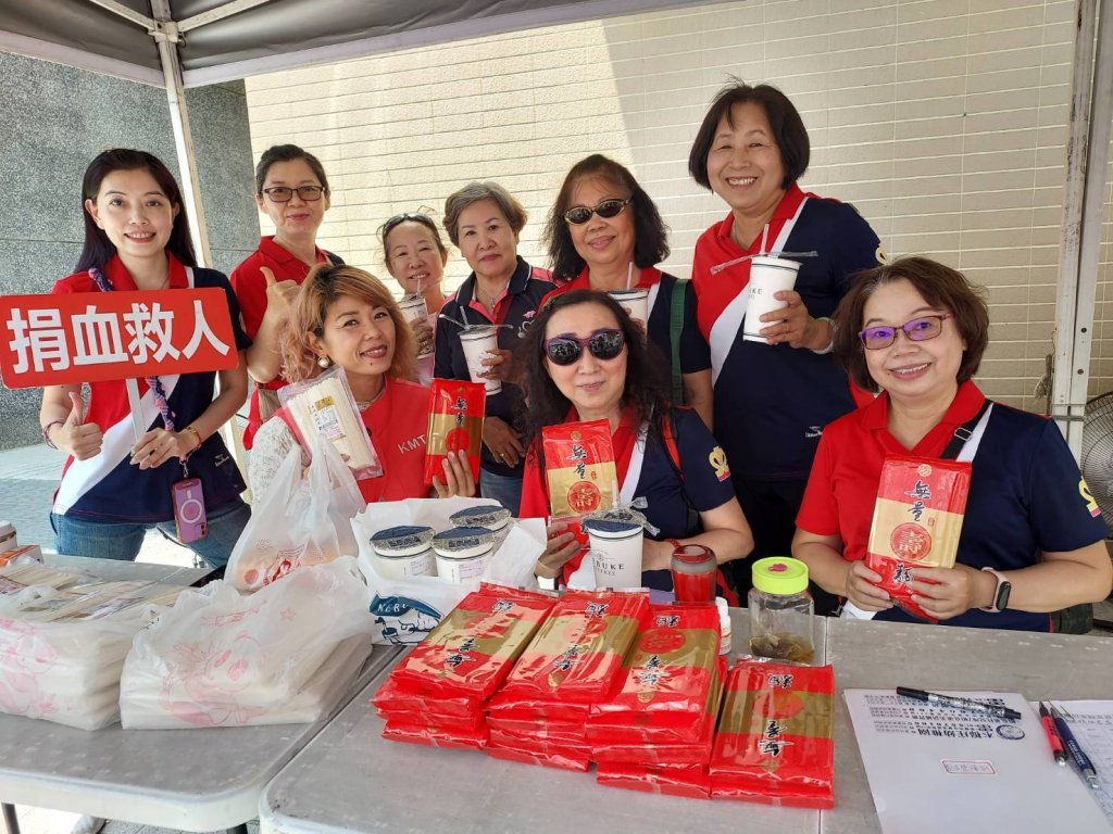 屏東市捐血活動溫馨登場　議員蘇資婷與救國團姊妹共同響應公益 