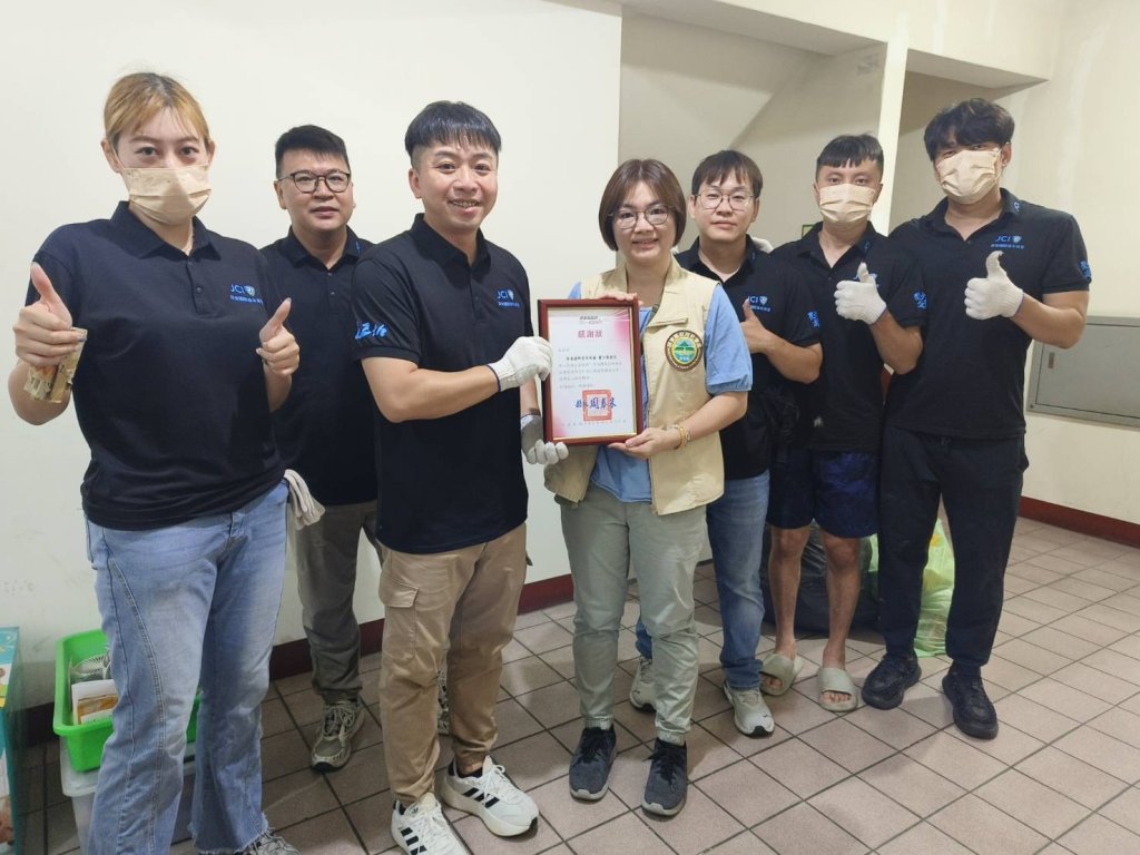 暖心行動響應公益　屏東國際青年商會協助弱勢家庭重整生活空間