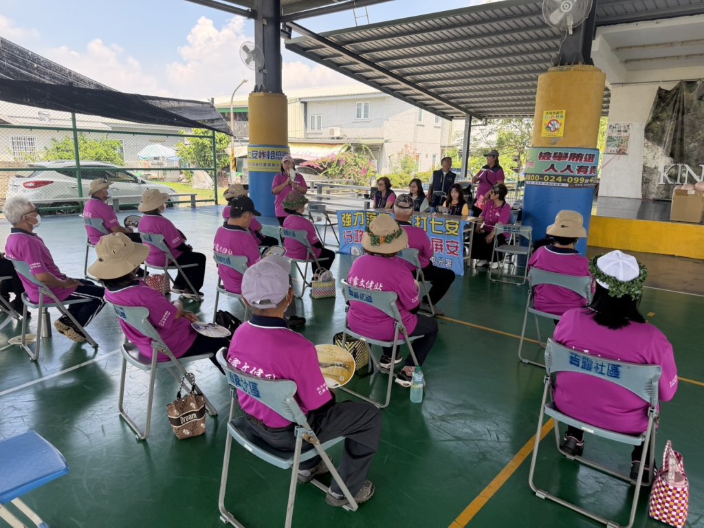 攜手守護部落長輩 屏東執行分署深入百合園區扎根法治觀念